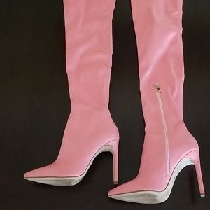 Pink Boots